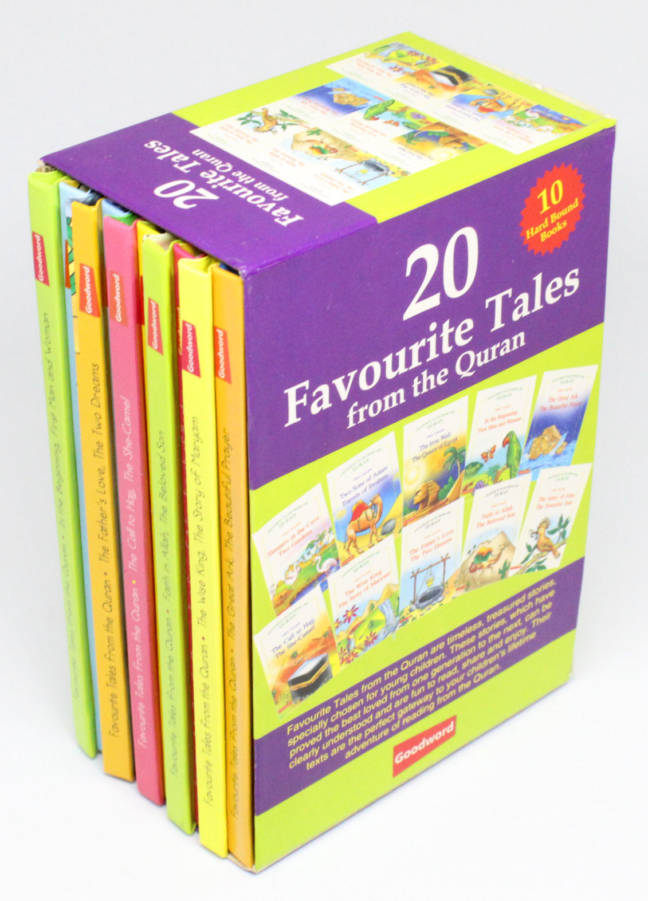 20 Favourite Tales from the Quran Gift Box (10 Hard Bound Books)