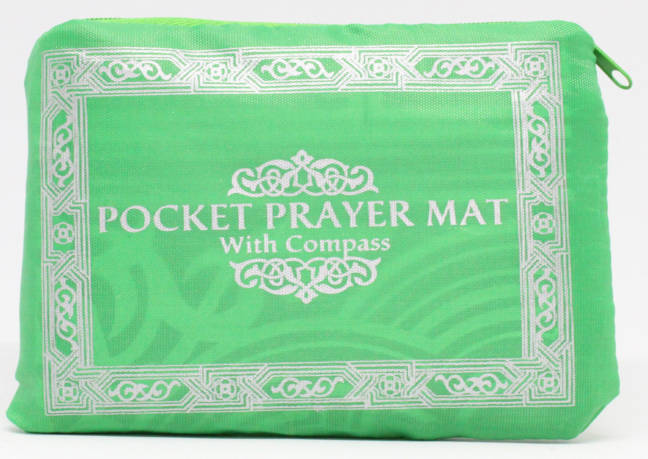 Pocket Prayer Mat with Compass