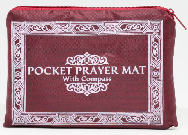 Pocket Prayer Mat with Compass