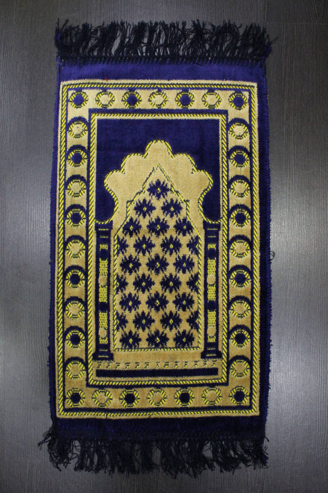 Turkish Face Sajjadah (Blue)